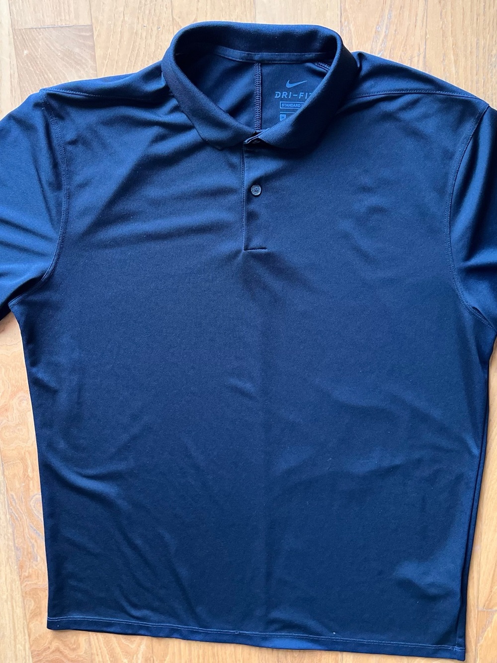 Nike Men’s Dri-FIT black Polo Shirt medium